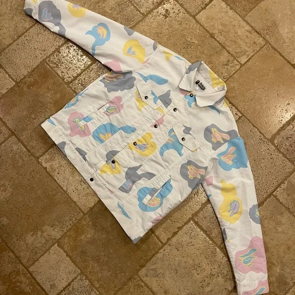 Bape OG Cotton Candy Button Up Shirt Jacket